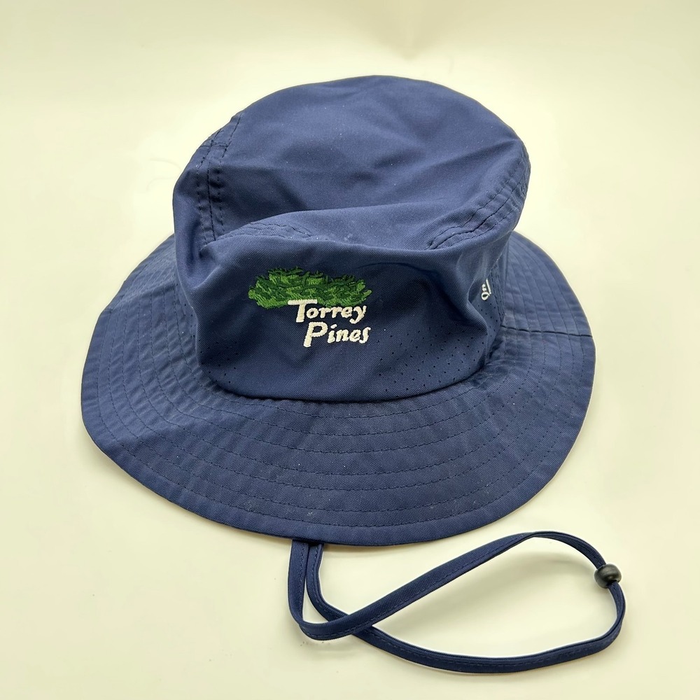 Imperial Coolcore Torrey Pines Sun Bucket Hat Blue Outdoor Hiking Cap - S/M
